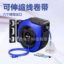 DEWENWILS可伸缩线盘，60英尺重型延长线，12AWG/3C SJTOW
