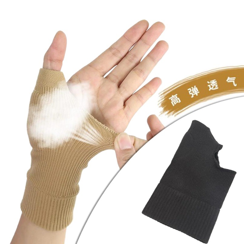 Wrist Guards for Men and Women, Sports Sprain Compression Finger Guards, Wrist Training, Basketball Fitness, Breathable, Sweat-Absorbing and Sweat-Wiping Wrist Guards