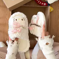 Тапочки Hello Kitty, милые зимние домашние туфли, комфортные, корейский стиль, 2025