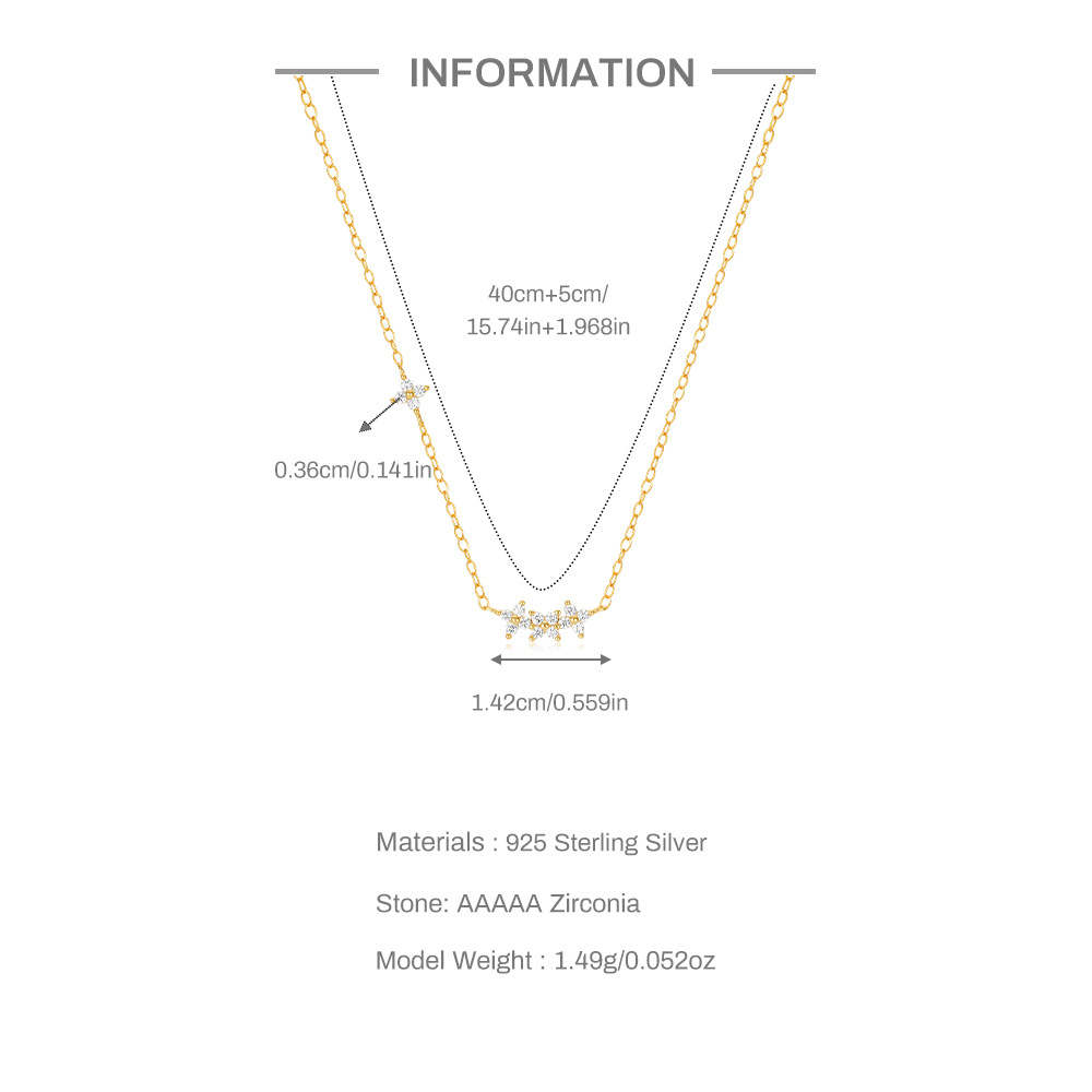 5g Weight Zircon Inlay Material Rings, Earrings, Necklace Classification Holiday, Daily Occasion 925 Sterling Silver Material Geometric Pattern Women's Gender Inlay Design Shiny Style 925 Sterling Silver Zircon Inlay Geometric Rings Earrings Necklace 2