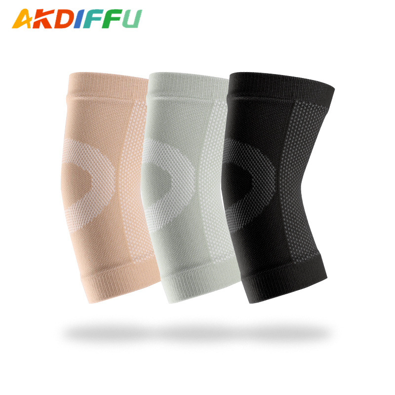 Nuevo codo deportivo, codo deportivo de punto, brazo antifricción, protector de codo de baloncesto de fitness transpirable ultrafino