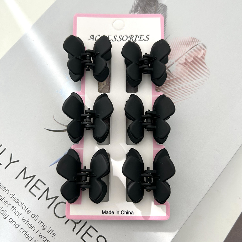 3CM mariposa de doble ala pequeño clip lindo temperamento updo flequillos clip superior clip lateral horquilla femenina nuevos accesorios para el cabello
