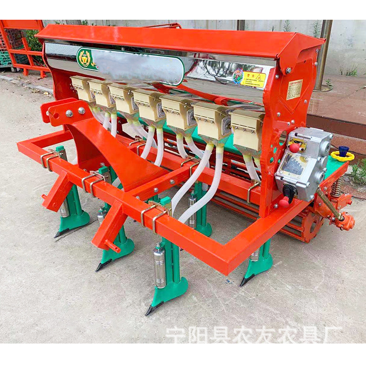 白术板蓝根药材播种机12行免耕玉米小麦播种机条播种植机