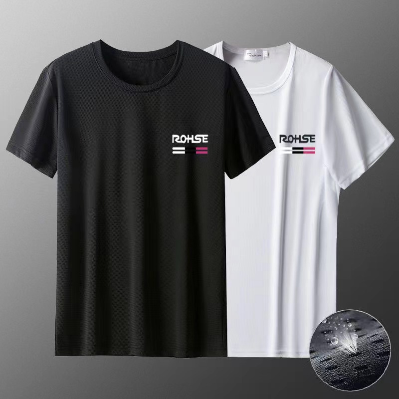 Camiseta deportiva para hombre, estilo verano 2026, de seda helada, malla fresca, transpirable, con protección solar y secado rápido, para parejas. image 3