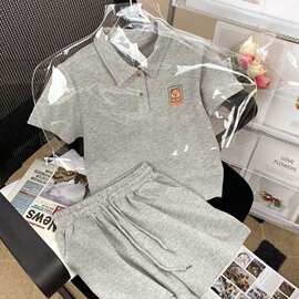 女童夏装短袖套装2026新款儿童洋气运动衣服女大童夏季休闲两件套