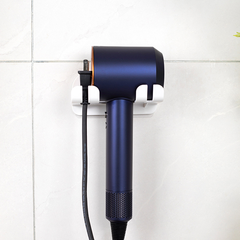 クラウドヘアドライヤー収納ラックダイソンヘアドライヤーラックパンチフリーバスルームトイレハンガー収納ヘアドライヤーラック|undefined