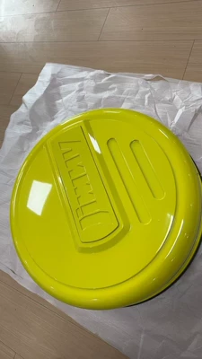 models; ABS tailgate spare | Spare wheel cover - yellow