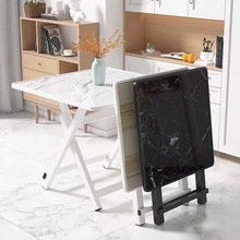 家用餐桌简易便携宵夜杉木摆摊折叠耐用手提学习多功能实心桌