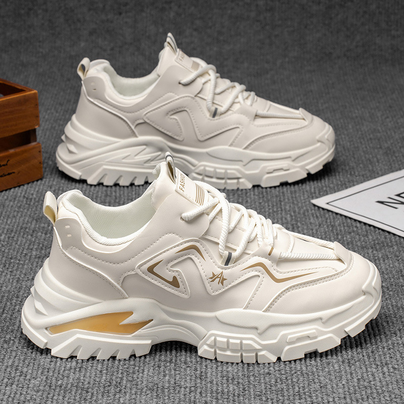 Zapatos de hombre de invierno de trabajo de trabajo zapatos de protección laboral de hombre zapatos deportivos ociosos retro con suela gruesa aumentada de herramientas