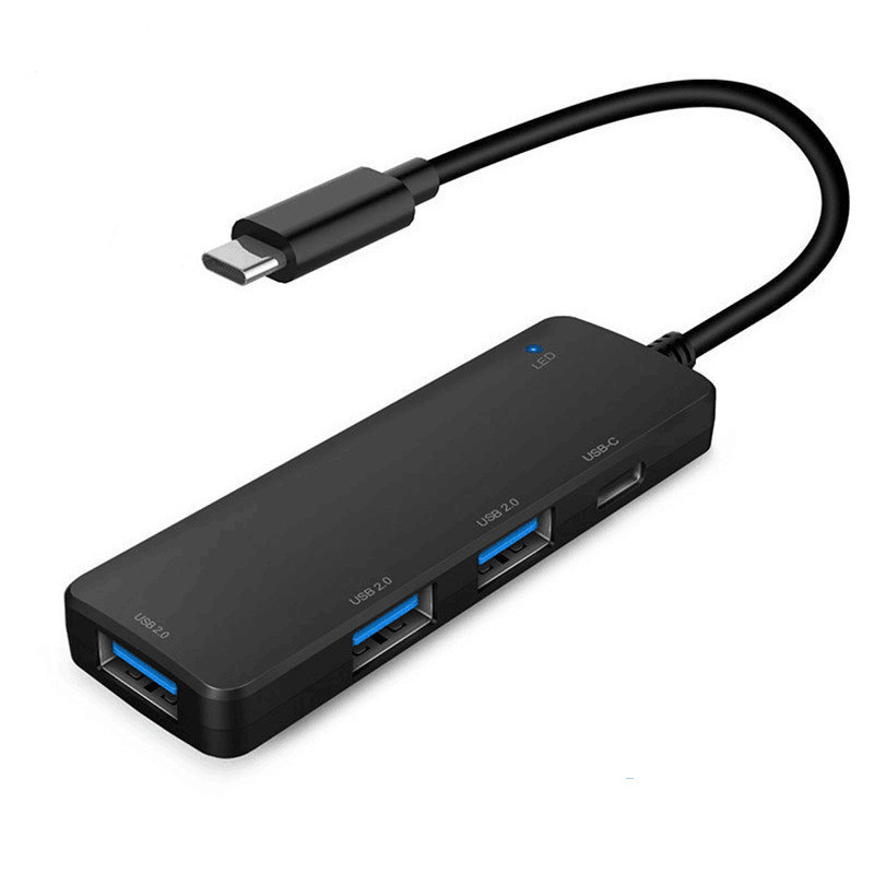 type-c to 4-port hub hub Docking Station MACBOOK Mobile Phone Ultrabook Suitable