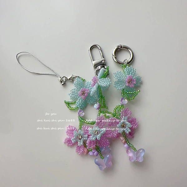 Purple square buckle