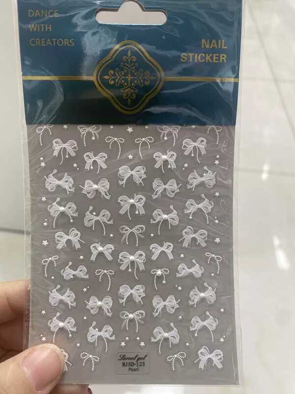 Hot New 5D Embossed Black and White Butterfly Lace Manicure Stickers Stereo Adhesive Nail Stickers Wholesale M-2053 Hot New 5D Embossed Black and White Butterfly Lace Manicure Stickers Stereo Adhesive Nail Stickers Wholesale M-2053