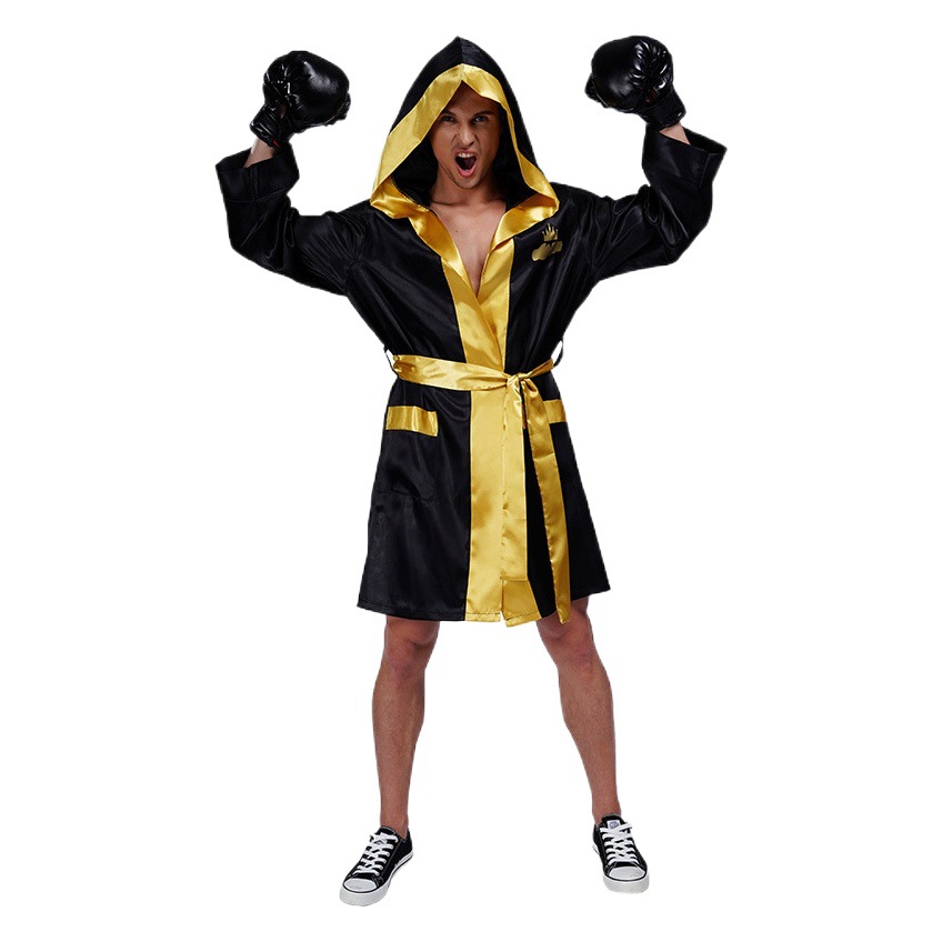 Europa y América de Halloween Cosplay boxeador traje de lucha traje de baile fiesta de Carnaval traje de fiesta
