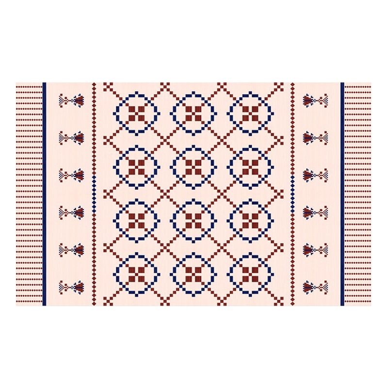 Transfronterizo europeo y americano alfombra marroquí sala de estar mesa de café sofá manta Hotel B & B dormitorio exótico alfombra completa