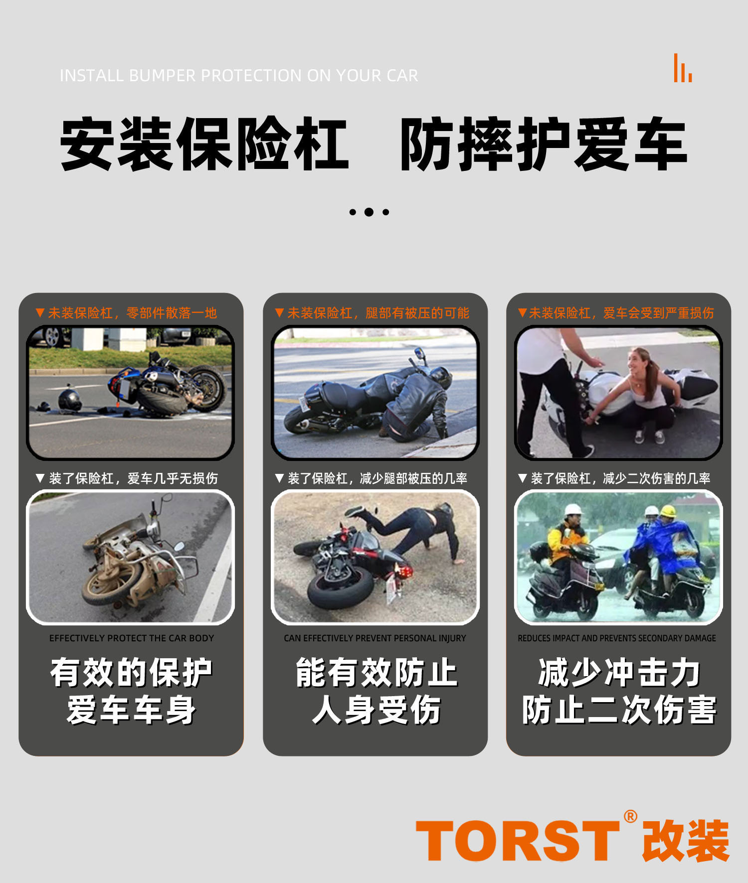 Suitable for 25 PCX160 one-stop modified anti-drop bumper motorcycle exhaust bumper carbon steel matte