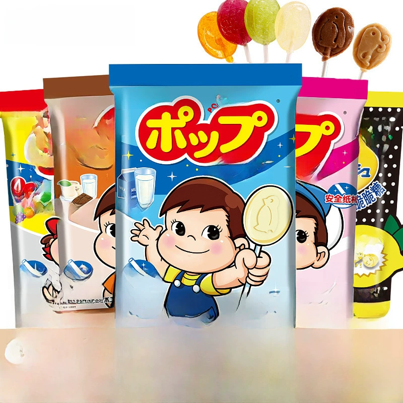不二家 Lollipop bulk milk 20 filled 60 sugar gift children's Day candy snack wholesale