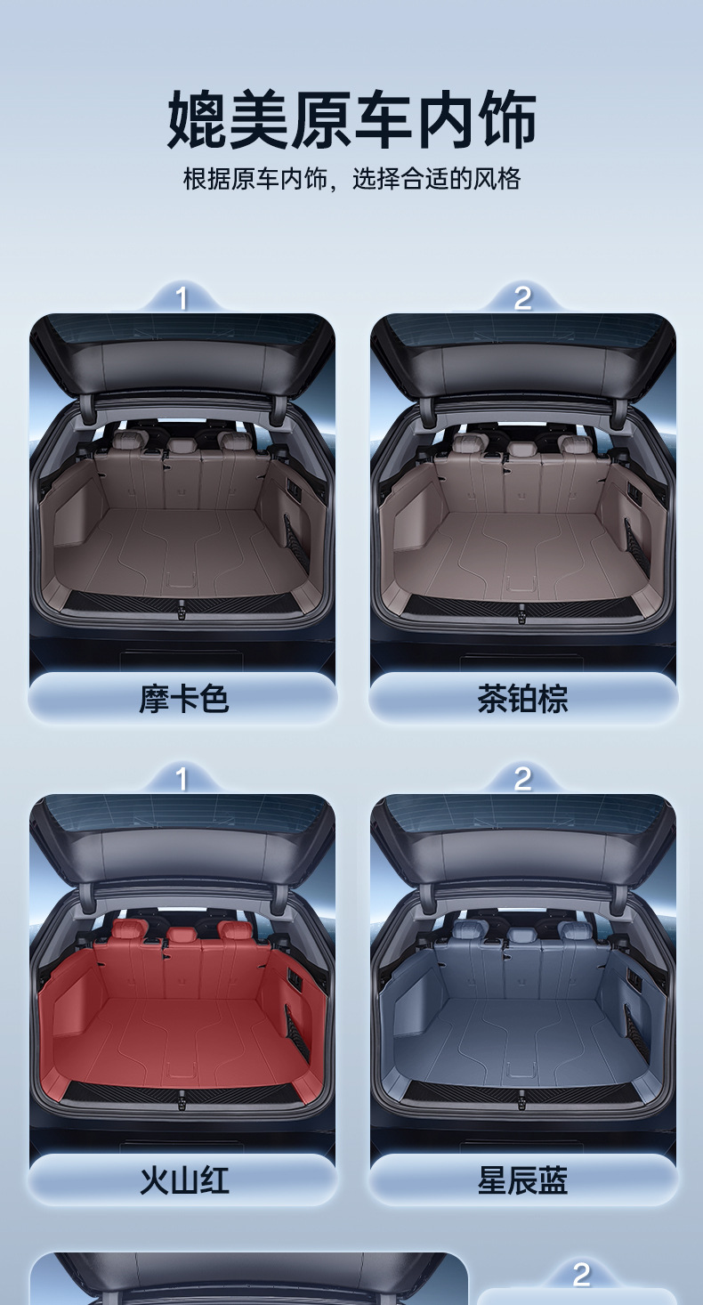 Suitable for 25 Bmw X3 Trunk Mats, Fully Surrounded X3 Special Original Factory Modified Decorative Car Trunk Mats
