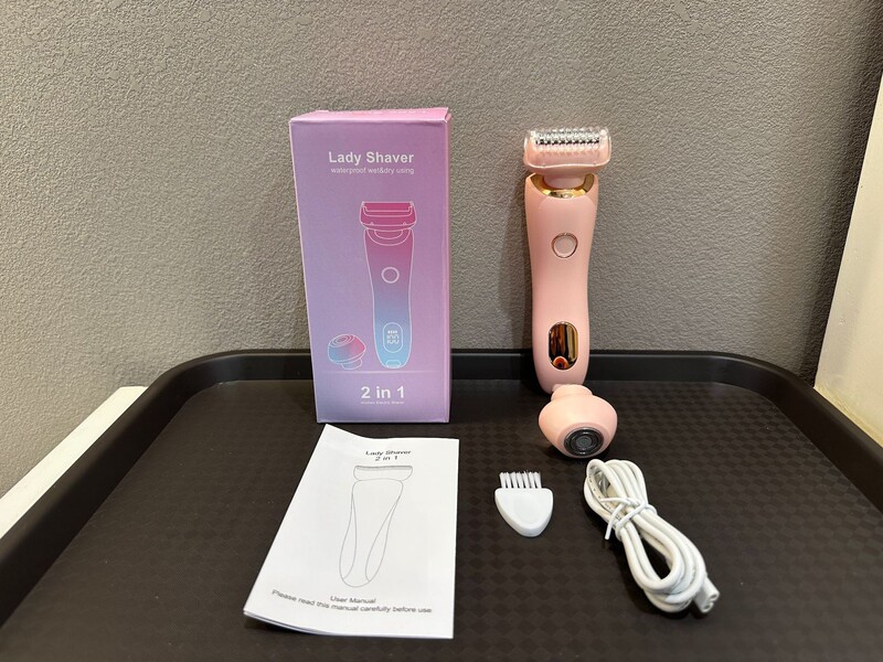 クロスボーダーツーインワン双頭電気脱毛器女性全身脱毛ヘアトリミングシェービングポータブル脱毛装置|undefined