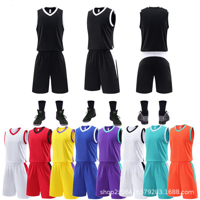Basketball clothes suit children train Jersey match Jersey Boy vest Primary and secondary school students Training Camp wholesale