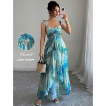G 76739 Chiffon slip dress ѩ�ĵ�����ȹ�羳����ͨ