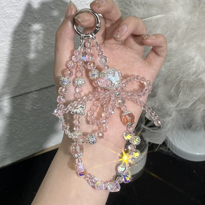 [Дизайнерская модель] Medusa diy мобильный телефон цепочка бисерный роскошный кулон новая прямой эффект трансляции живой шоу фабричное прямые продажи