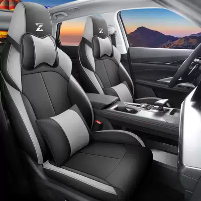Modelə uyğun (Original) oturacaq örtükləri full-cover seat cushions and seat covers - black-and-gray-luxury-edition-note-the-model-year-front-row-fully-covered-rear-row-partially-covered