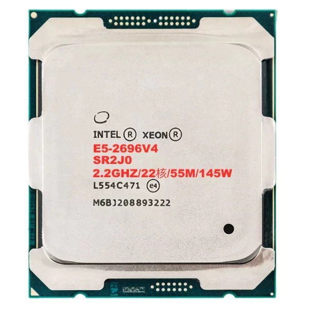 Intel Xeon E5-2696V4 2697V4 2698V4 2687WV4 X99 серия высокопроизводительный CPU