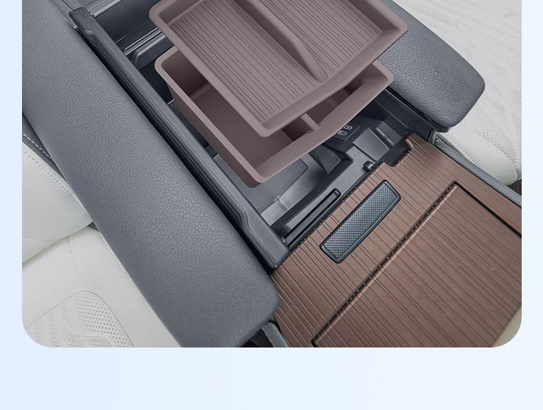 Suitable for Toyota Sienna armrest box storage box, Grevia central console under-Sienna storage box accessories