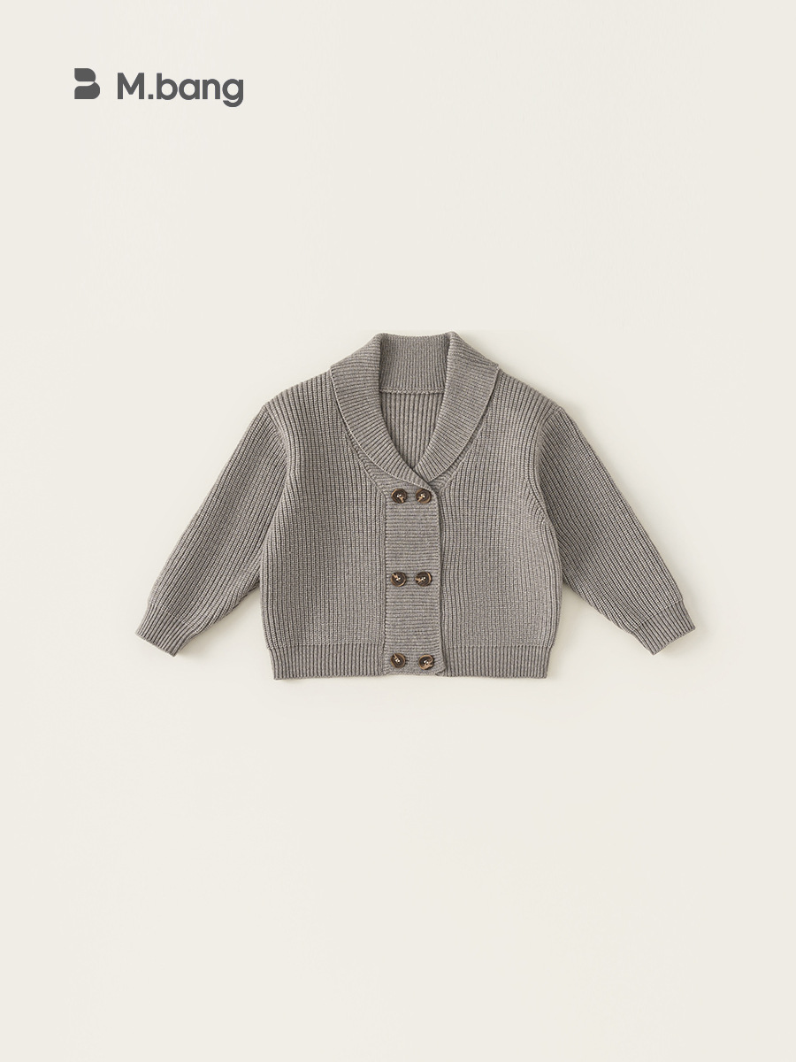 Ropa Infantil Youbao, Suéter Infantil de Primavera y Otoño, Nuevo Estilo Coreano, Chaqueta para Niñas, Cárdigan para Bebés, Prenda de Punto para Niños Pequeños