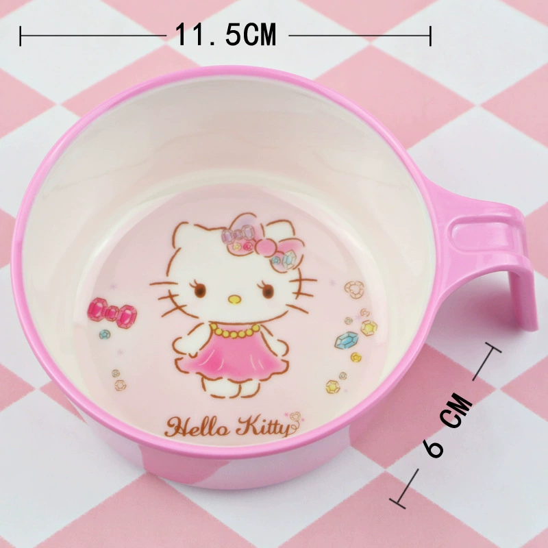 Hello Kitty, hello kitty, sanrio, spoon, tableware for food, children's dinner plate