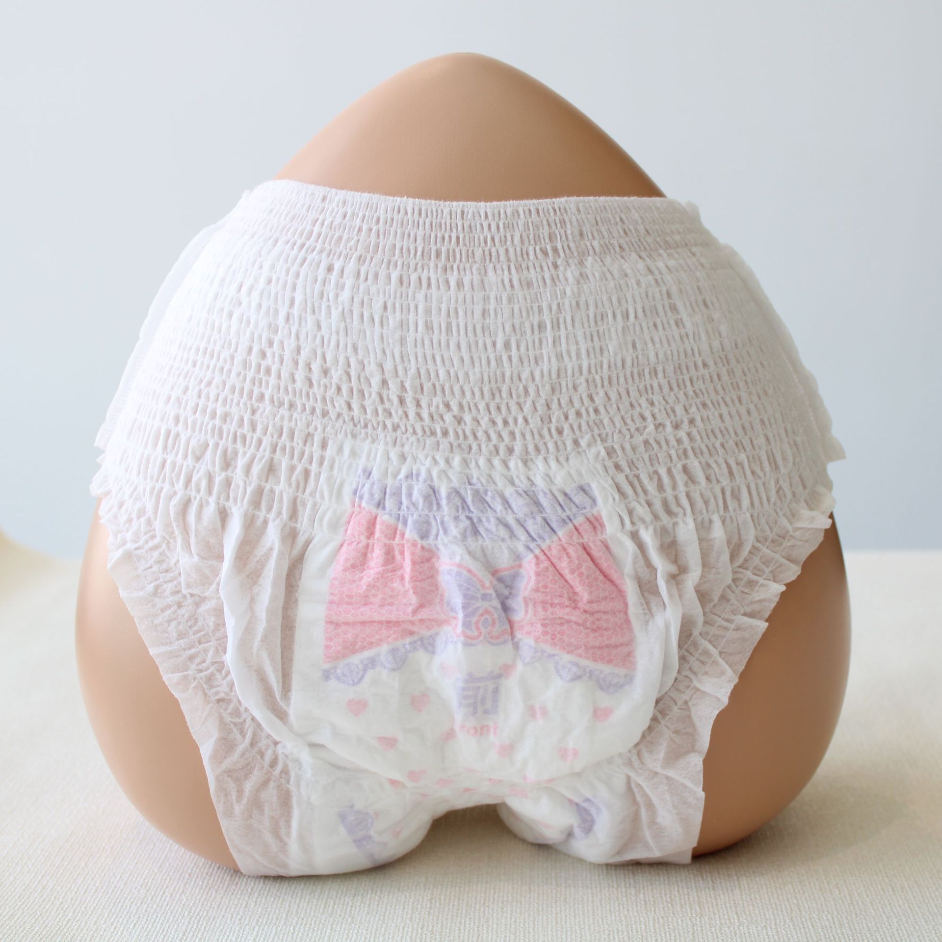 Pantalones de noche personalizados etiquetados, pantalones de pijama transpirables desechables, una caja completa de pantalones menstruales de mujeres, una caja completa de pantalones suaves image 8
