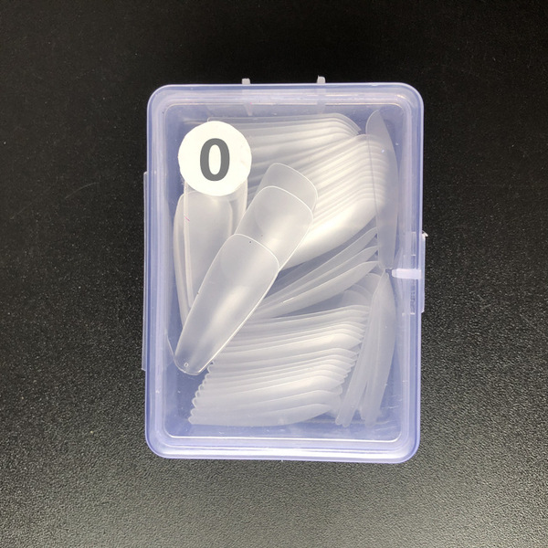 Matte ultra thin fake nails for manicure