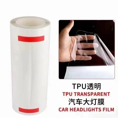 Tpu Headlight Protective Film Tail Light | Auto Color Change Film - transparent-30cm05m