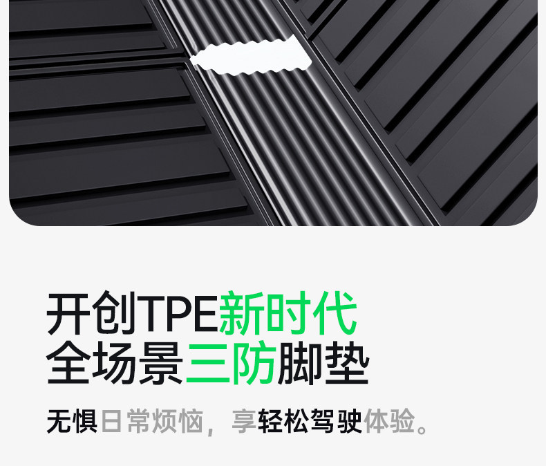 Suitable for 26 Models of Haval Menglong Plus, Tpe Trunk Mat for Five/Seven-Seater Integrated Trunk Modification Accessories