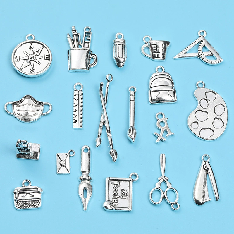 DIY ретро ювелирные аксессуары из цинкового сплава компас конверт канцелярские принадлежности кулон прямые продажи с фабрики A800546