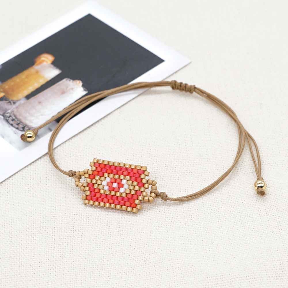 new retro ethnic style miyuki beads woven geometric braceletpicture2