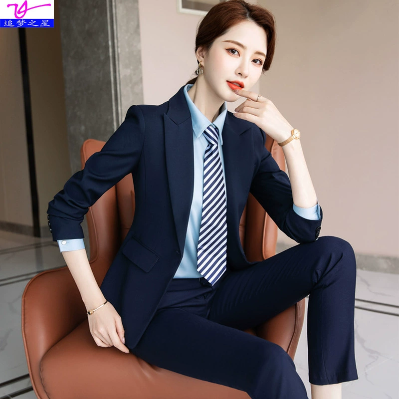Комплект, модный классический пиджак-suit для офиса для работы, коллекция 2021 года, осень, корейский стиль