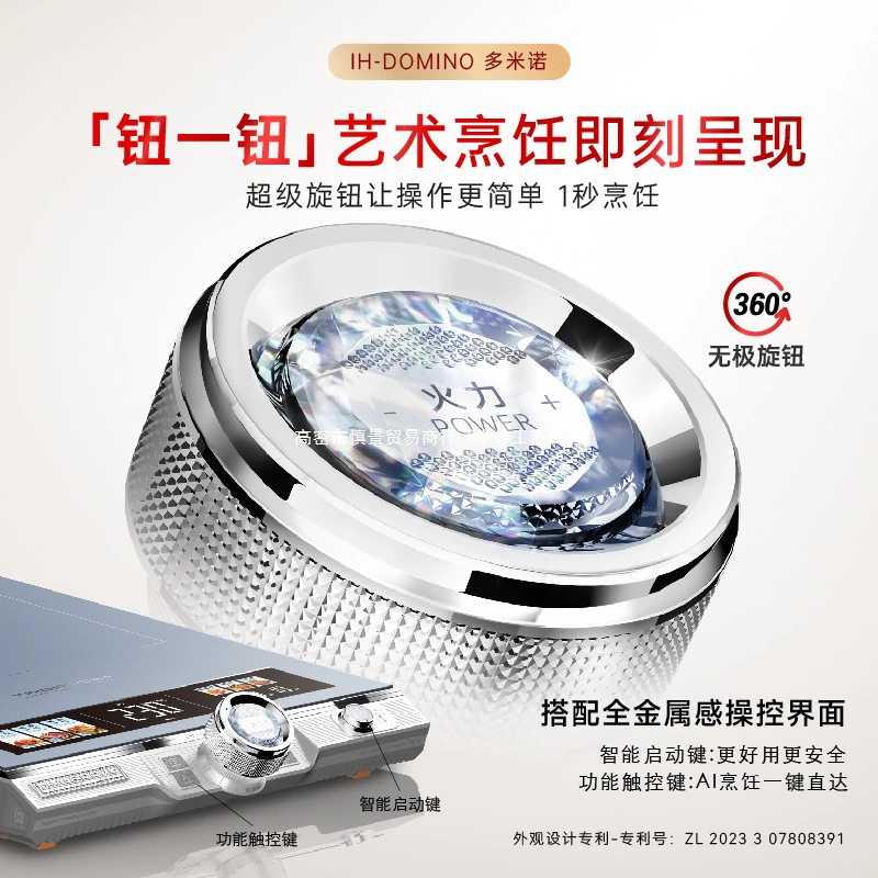 【Новинка года】Taigroo/TiGo IH Domino Home Professional Western Kitchen Индукционная плита с большой скоростью и контролем температуры