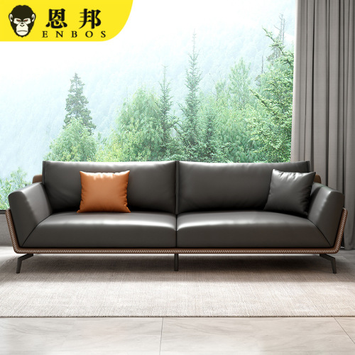 Office Sofa Business Reception Hall Negotiation Guest Area Leisure Area Modern Office Sofa and Coffee Table Set