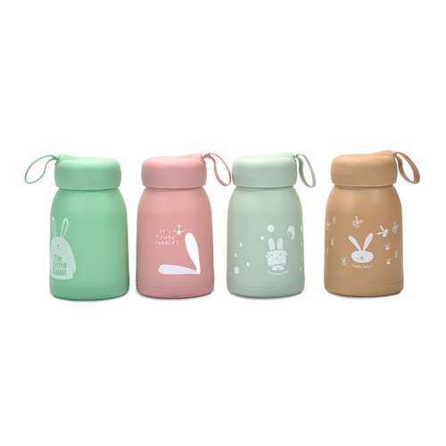 Wholesale Cuteness Rabbit Water Cups, Creative Promotional Gift Cups with Custom Logo for Opening Activities, Cartoon Glass Cups