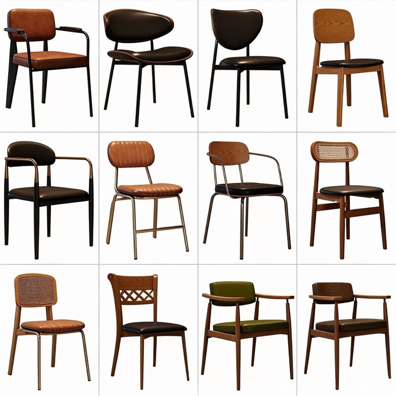 Customized coffee shop chairs, bistro music bar, themed restaurant, hot pot and barbecue restaurant, commercial dining tables and chairs Customized coffee shop chairs, bistro music bar, themed restaurant, hot pot and barbecue restaurant, commercial dining tables and chairs