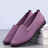 Summer breathable trend slip-ons for mother for leisure, soft sole