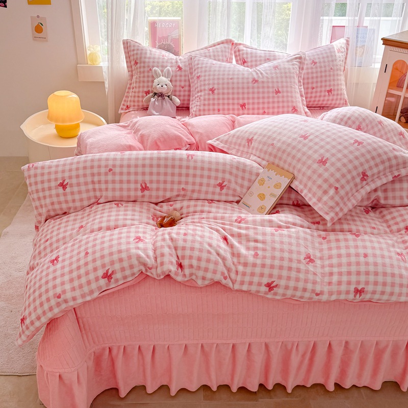 云裳-花样甜心【亲肤保暖牛奶绒】