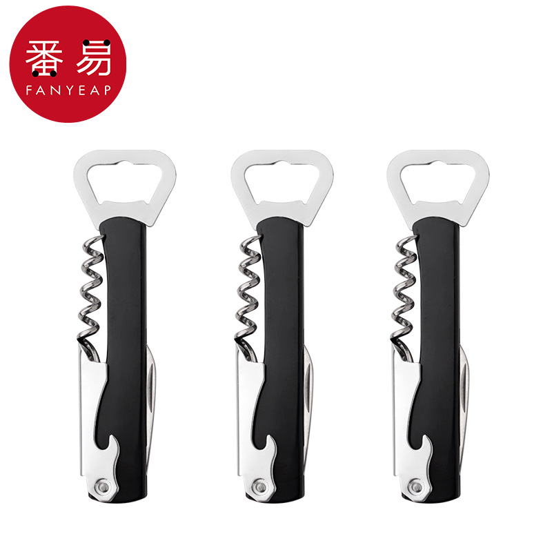 3 업그레이드 된 검은 플라스틱 손잡이