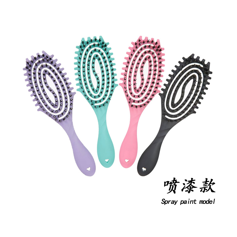 Pein de modelado transfronterizo Pein de ondas grandes rizos Pein de cabello hueco pein de rotación Pein de peluquería Pein de masaje multifuncional