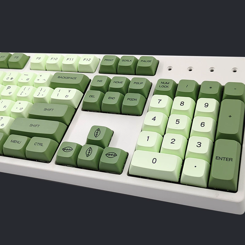Капачка-ключ Matcha из PBT материала, саблиматизация совместима с механической клавиатурой XDA, высоко персонализированная, производитель индивидуальных ключей, оптовый