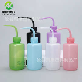 弯嘴多肉浇水壶150ml 挤压式滴水壶 微景观 多肉壶 小号 纹身壶