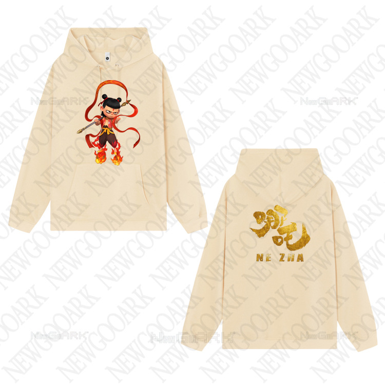 Sudadera con capucha de regalo de película Nezha impresión de gráficos con capucha para hombres y mujeres sudadera con capucha de moda sudadera con capucha