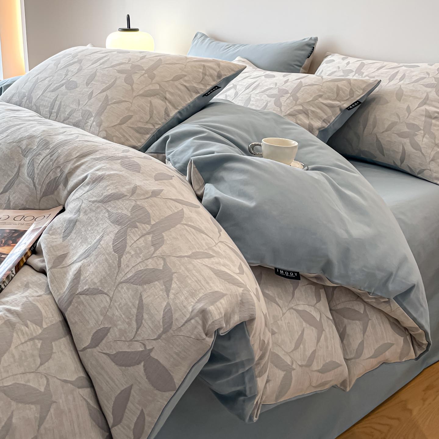 Yunqi-grey [cotton fabric, soft and skin-friendly]