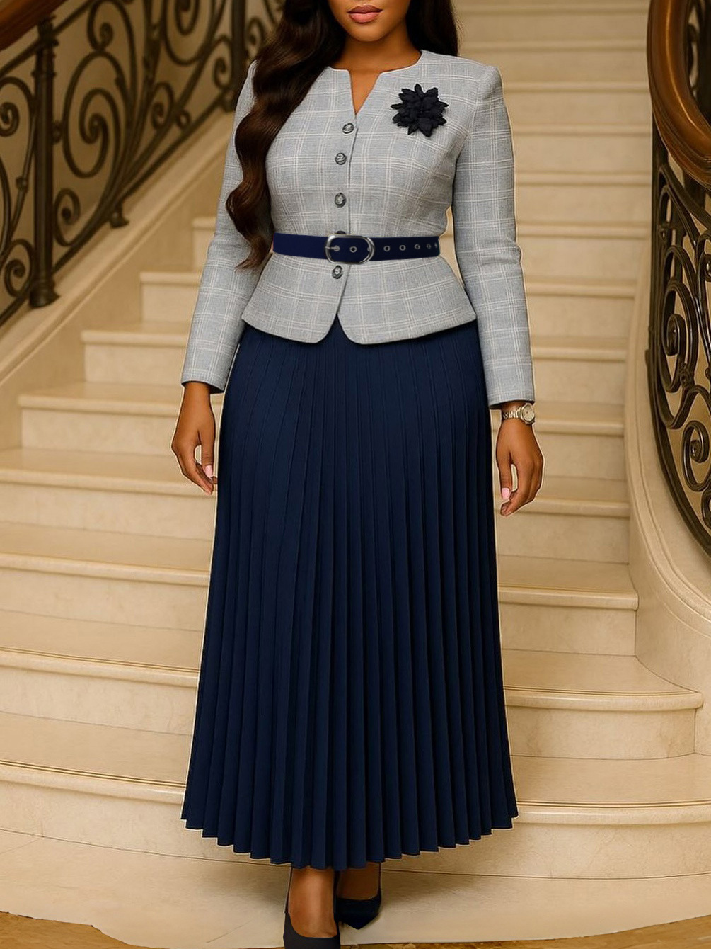 demi-season fashionable elegant jacket
